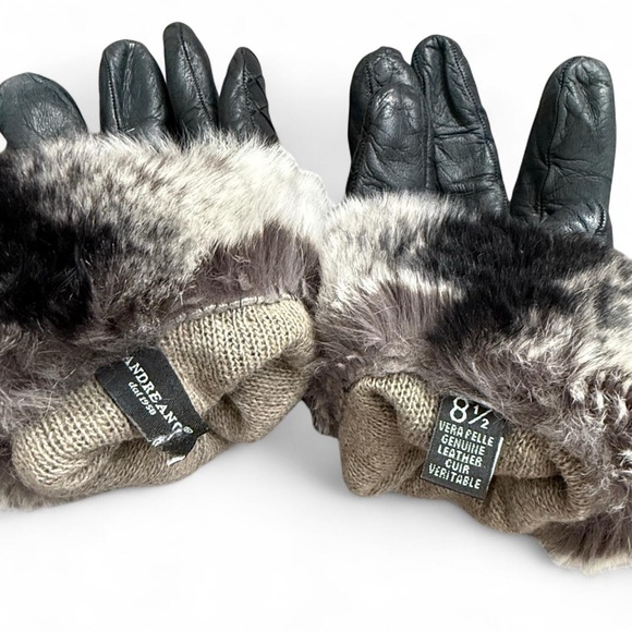 vintage 50s Cashmere Gloves - Picture 4 of 7